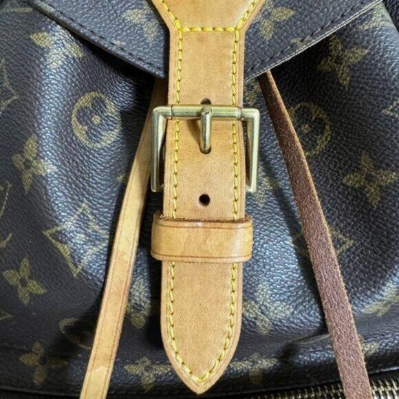 🔥EXTRA LARGE🔥 Authentic Louis Vuitton Monogram Montsouris GM Backpack Bag LV - Picture 14 of 14